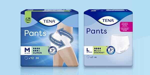 TENA PANTS - bis zu 100% Schutz!