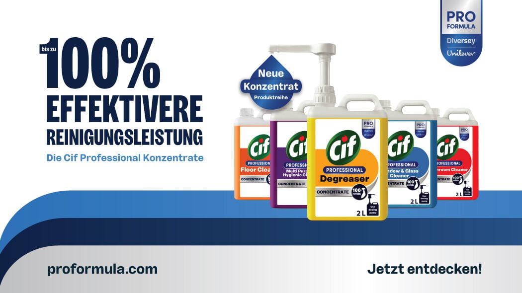 Mehr zu Cif Professional - die Profi-Reiniger!
